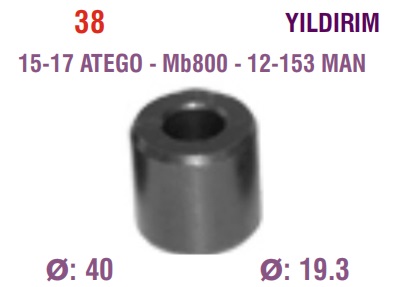 ATECO-12 153 PABUÇ MAKARA PİMSİZ