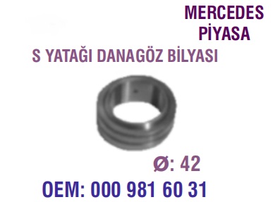 S YATAĞI DANA GÖZ BİLYASI
