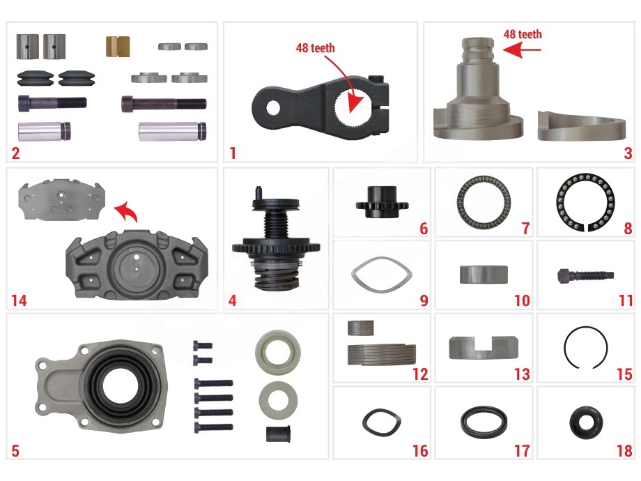 D3 SET 48 FREZELİ KISA SOL 