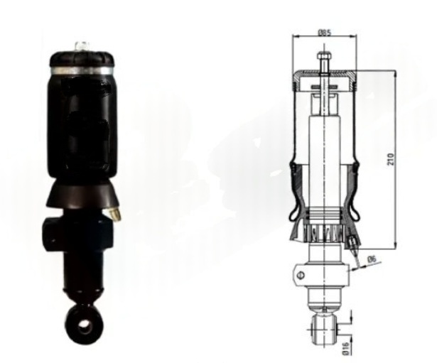 KABİN SÜS. KÖR.P20.4202.RA CA 11034 İVECO EUROTECH