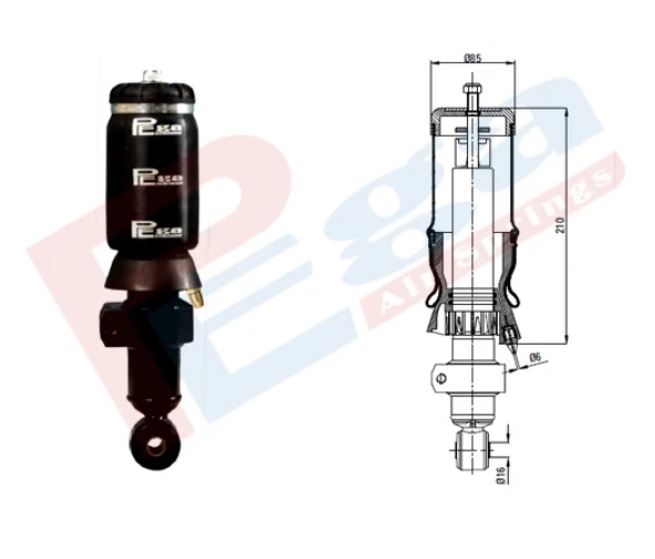 KABİN SÜS. KÖR.P20.4202.RA CA 11034 İVECO EUROTECH