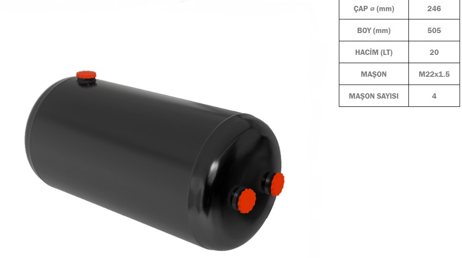 HAVA TÜPÜ 20 LT.246*505 MERCEDES