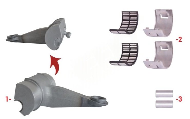 KALİPER MASURA BİLYA YATAĞI TAKIMI (EX225 RADIAL)