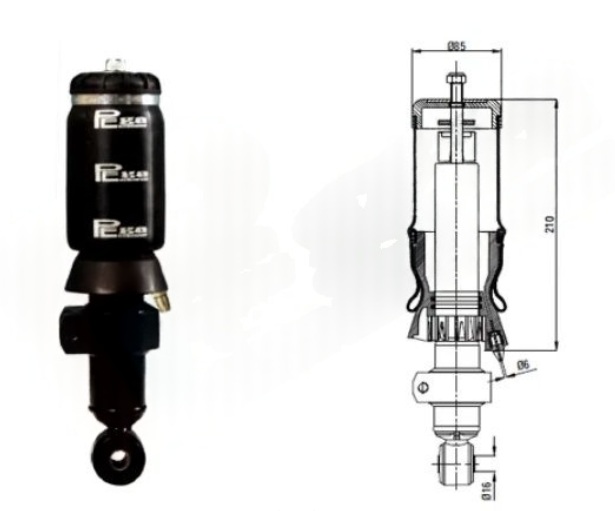 KABİN SÜS. KÖR.P20.4202.RA CA 11034 İVECO EUROTECH