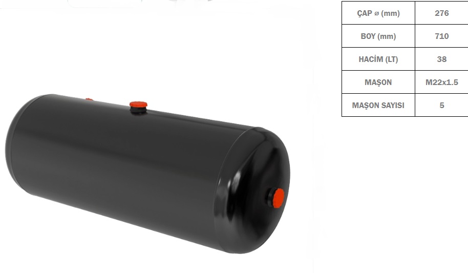 HAVA TÜPÜ 276*710 RENAULT-VOLVO