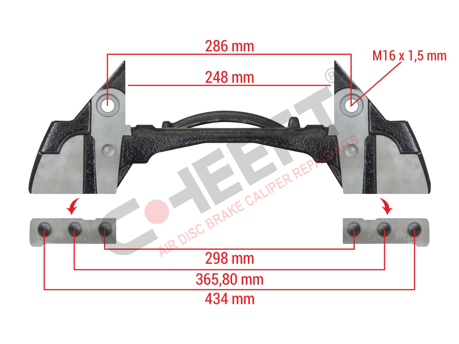 KNR TAŞIYICI B.V TİPİ 3 DELİK 22''