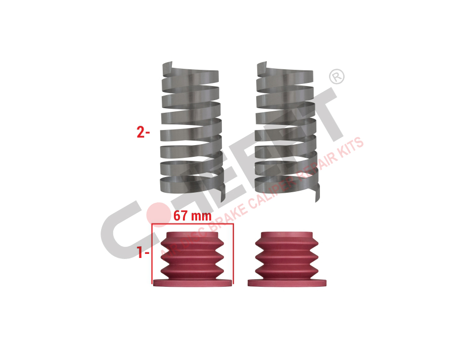MODULX GEN-1-2 KAUÇUK YAY TK (67MM)