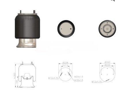 SÜSPANSİYON KÖRÜĞÜ METAL PİST.FREHAUF DORSE