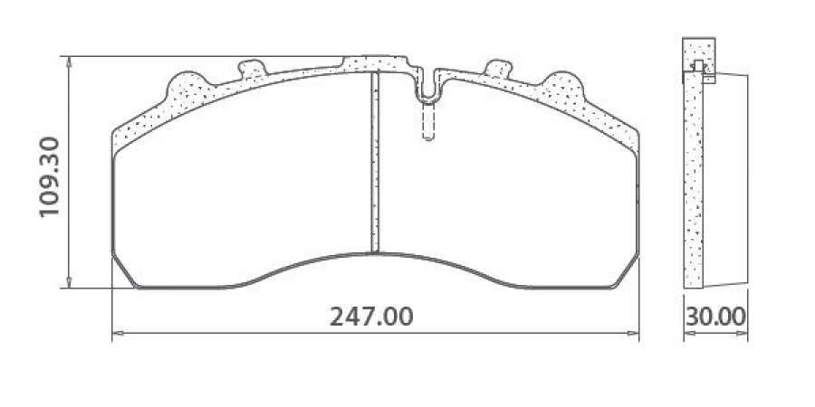 DİSK BALATA MERCEDES 29087 