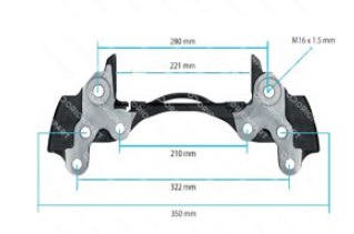 KALİPER SEMERİ MERC.AROCS ÖN SAĞ