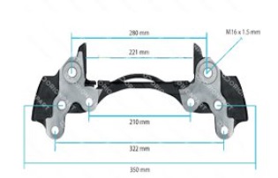 KALİPER SEMERİ MERC.AROCS ÖN SOL