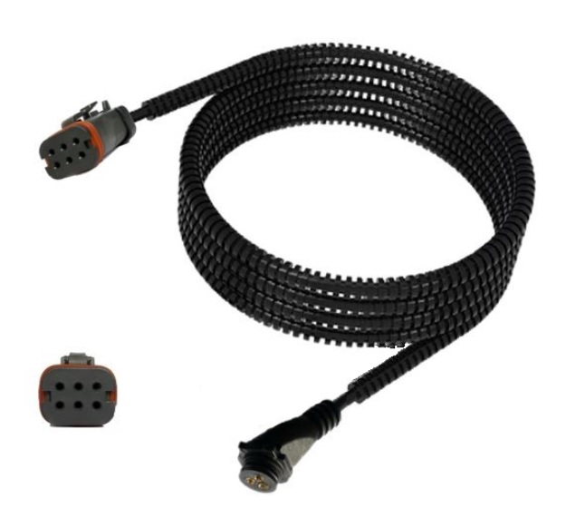 MERİTÖR ARA KABLO SİYAH SOKET 6LI 120 CM